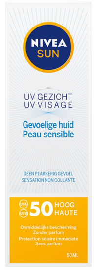 NIVEA SUN FACE SENSITIVE CREME SPF50 50ML